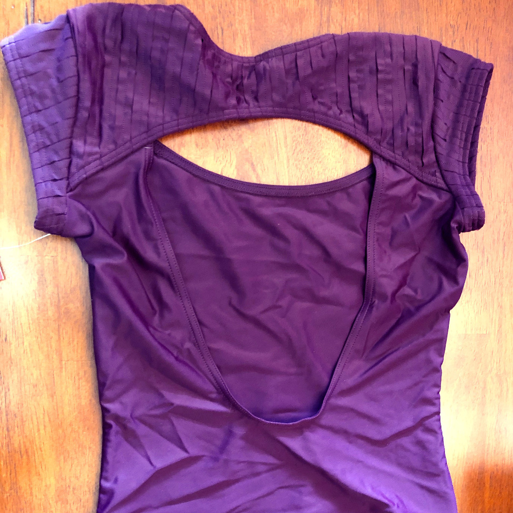 Capezio Dance Leotard Adult Large - Cabernet